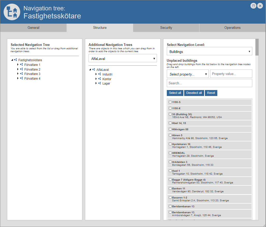 5.6.15. Remove a navigation folder from a navigation tree